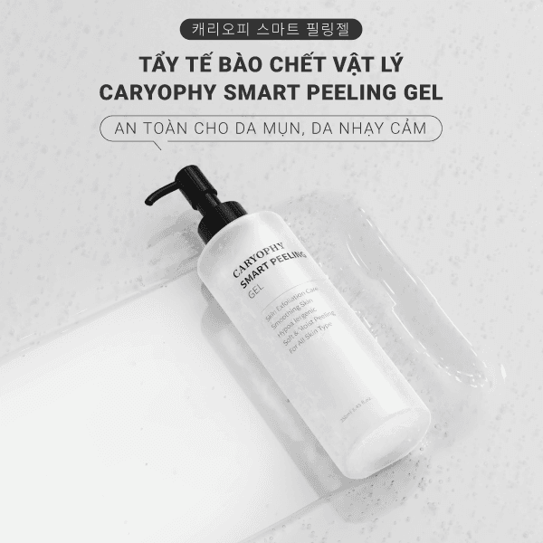 Gel tẩy tế bào chết thông minh ngăn ngừa mụn Caryophy Smart Peeling Gel 14 INFOGRAPHIC Peeling Gel 01